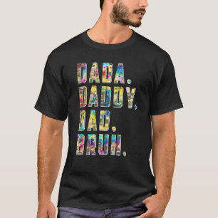 Camiseta Tie Dye Dada Pai Pai Bruh Dia de os pais