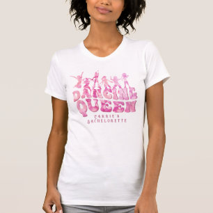 Camiseta Tie Dye Disco Bachelorette Retro Dancing Queen