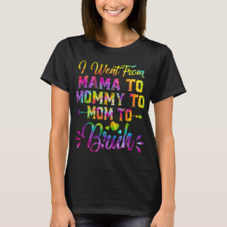 Camiseta Tie Dye Eu Fui Da Mãe Para A Mamãe Para A Mãe Mães