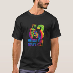 Camiseta Tie Dye Fazenda Trator. Festa-me a aniversário de