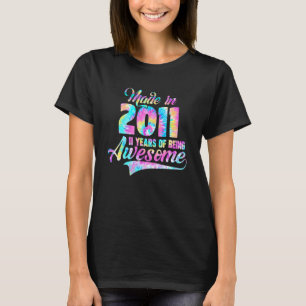 Camiseta Tie Dye Fez Em 2011 11 Anos De Esforço 11 B