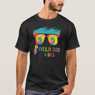 Camiseta Tie Dye Field Day Vibes No Último Dia Do Campo Esc