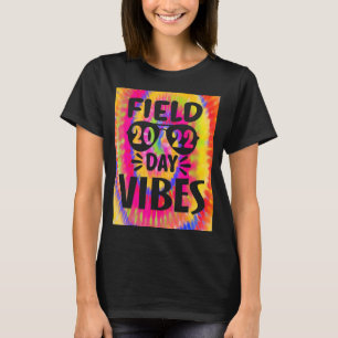 Camiseta Tie Dye Field Day Vibes No Último Dia Do Campo Esc