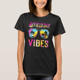 Camiseta Tie Dye Field Day Vibes No Último Dia Do Campo Esc