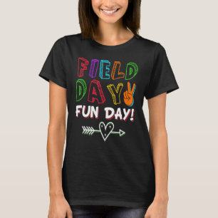 Camiseta Tie Dye Field Day Vibes No Último Dia Do Campo Esc