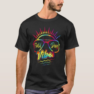 Camiseta Tie Dye Field Day Vibes No Último Dia Do Campo Esc