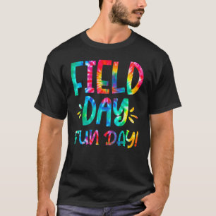 Camiseta Tie Dye Field Day Vibes No Último Dia Do Campo Esc