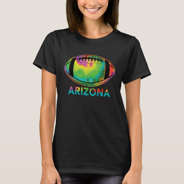 Camiseta Tie Dye Football Arizona (Frente)