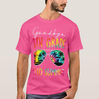 Camiseta Tie Dye Goodbye 8º Ano Olá Verão Último Dia