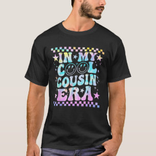 Camiseta Tie Dye Groovy Na Minha Família Legal Da Prima Era