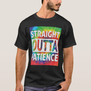 Camiseta Tie Dye Hetero Fora do Humor com Paciência