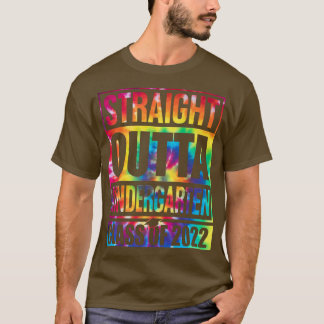 Camiseta Tie Dye Hetero fora do jardim de infância T-Shirt 