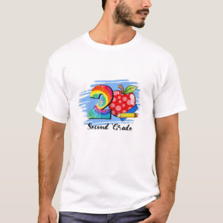 Camiseta Tie Dye Impressão Apple Segundo Grau De Volta Ao E