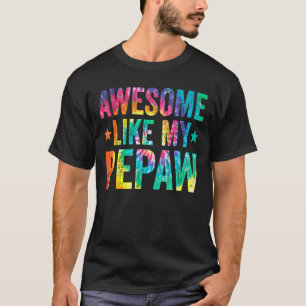 Camiseta Tie Dye Incrível Como Os Meus Dias de os pais De P