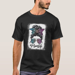 Camiseta Tie Dye Mãe Vida Cabelo Maluco Mama Mãe