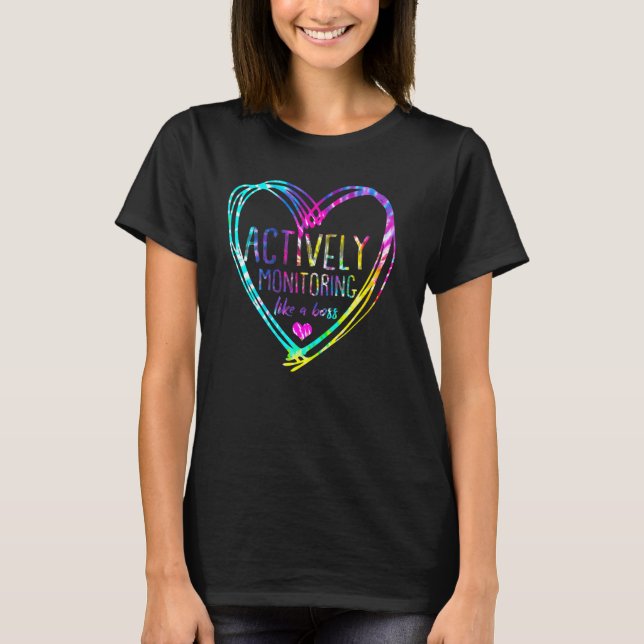 Camiseta Tie Dye Monitorando Ativamente Como Um Encantado D (Frente)