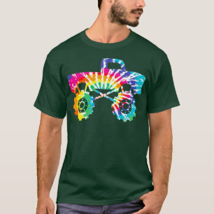 Camiseta Tie Dye Monster Truck Extreme Mudim