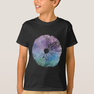 Camiseta Tie Dye Mushroom Boné Spore Selvagens Cogumelos Se