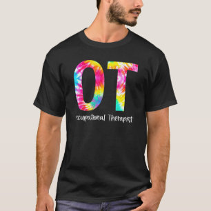 Camiseta Tie Dye Ot Assistência Terapêutica Ocupacional