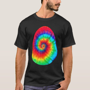 Camiseta Tie Dye Páscoa Ovos Cesta de Coelhinhos Dia do Fe