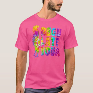 Camiseta Tie Dye Regule A Sua Feminista De Galinha Do Galo 