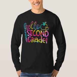 Camiseta Tie Dye segundo Grade Hello Segundo Grau Esquadrão