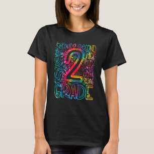 Camiseta Tie Dye segundo Grau De Volta Ao Professor Aluno T