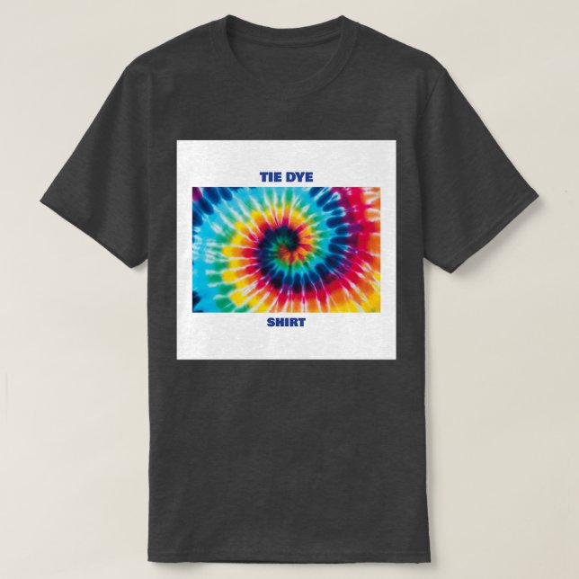 Camiseta Tie Dye Shirt Classic TSirt (Frente do Design)