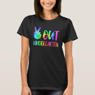 Camiseta Tie Dye Sinal de Paz Colorida Mão Fora do Jardim d
