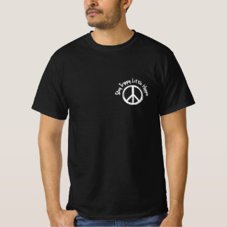Camiseta Tie Dye Sinal de Paz Fique Trippy Hippie