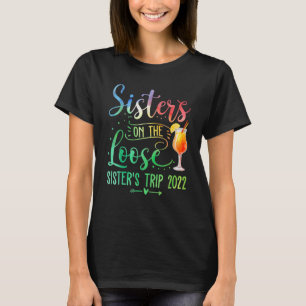 Camiseta Tie Dye Sisters no fim de semana da Irmã Perdida