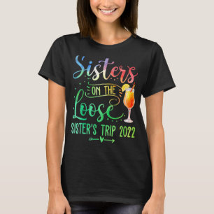 Camiseta Tie Dye Sisters no fim de semana da Irmã Perdida