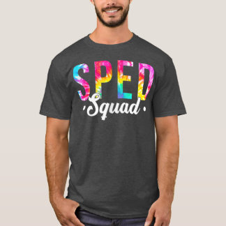Camiseta Tie Dye Sped Squad Special Professora De Educação 