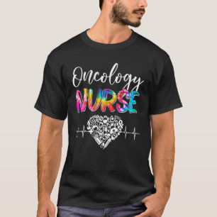 Camiseta Tie Dye Stethoscope Oncologia Enfermeira Dia Enfer