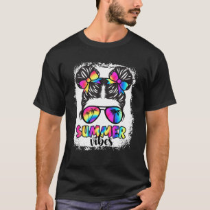 Camiseta Tie Dye Summer Vibes Maluco Caveira Inferno