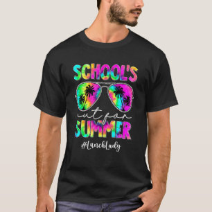 Camiseta Tie Dye Sunglass A Escola de Almoços está fora par