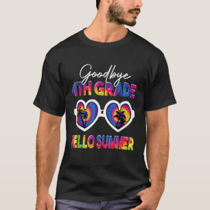 Camiseta Tie Dye Tchau 4º Ano Olá Verão Último Dia
