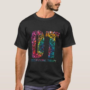 Camiseta Tie Dye Terapêutica Ocupacional Mês Assistente