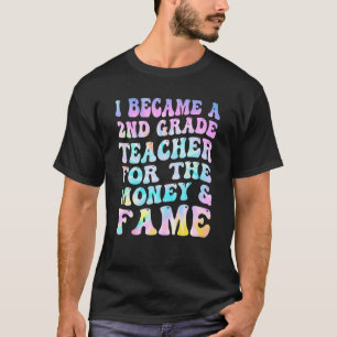 Camiseta Tie Dye Tornei-Me Professora De segundo Grau Pelo