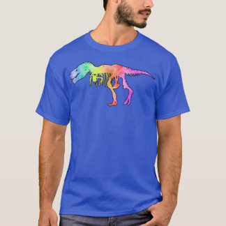Camiseta Tie Dye TRe Skeleton Dino, Dinossauro