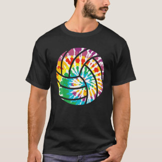 Camiseta Tie Dye Volleyball Funny Sport Lovers Mens Womens