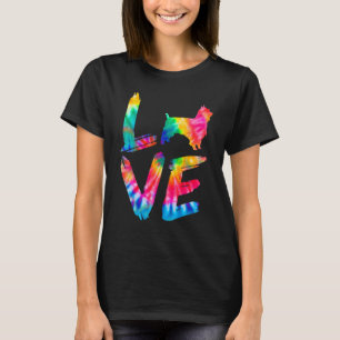 Camiseta Tie Tie Tie Dye Amor Cachorro Mãe Pai