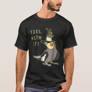 Camiseta Tiel Com Ele Cockatiel Parrot Bird