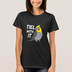 Camiseta Tiel com seu Cockatiel Bird Parrot