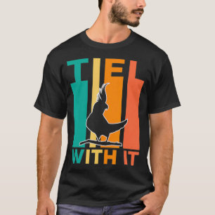 Camiseta Tiel Com Sua Engraçada Cockatiel