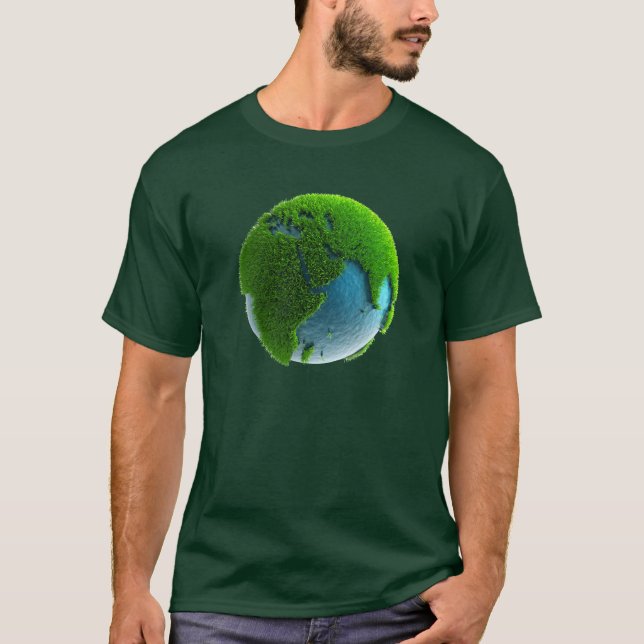 Camiseta Tierra de Agua y Hierba - M1 (Frente)