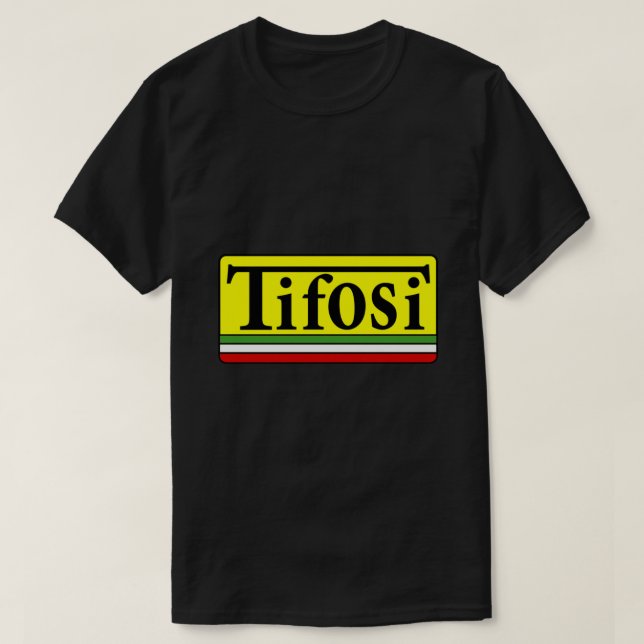 Camiseta Tifosi - Símbolo Italiano Clássico T-Shirt.png (Frente do Design)