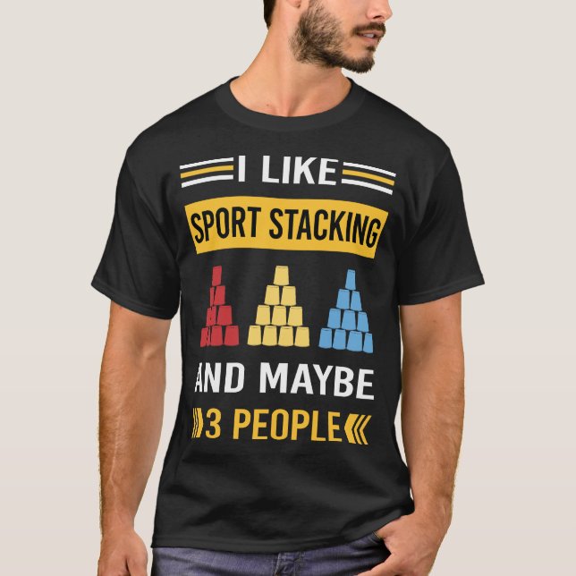 Camiseta Tigela De Empilhamento De Desporto Empilhamento Rá (Frente)