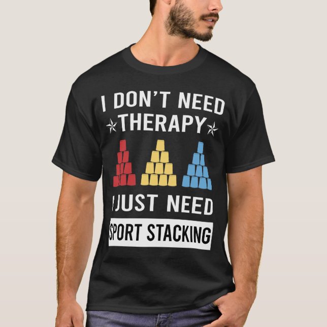 Camiseta Tigela de Empilhamento de Esporte Empilhamento Ráp (Frente)