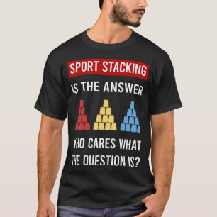 Camiseta Tigela de Empilhamento de Esporte Empilhamento Ráp